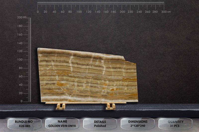 Golden Vein Onyx X20085 3