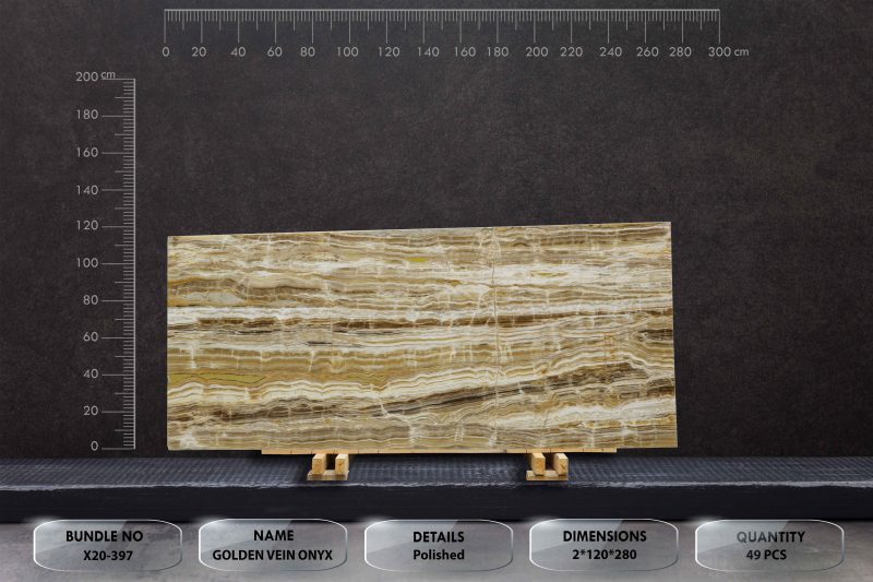 Golden Vein Onyx X20397 2