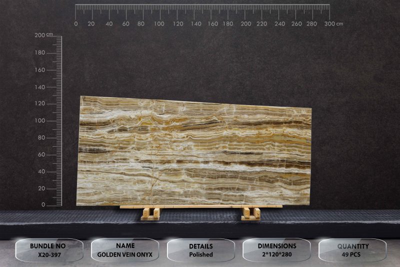 Golden Vein Onyx X20397 3
