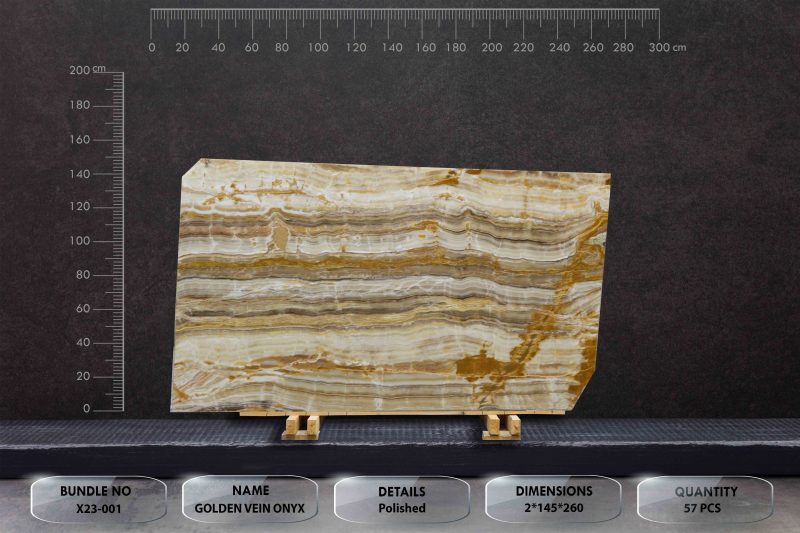Golden Vein Onyx X23001 4