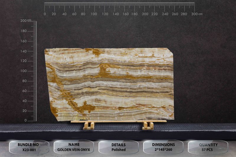 Golden Vein Onyx X23001 5
